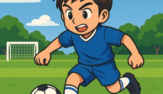 ボールを蹴りながら移動することを何というでしょう？