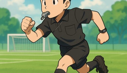 サッカーの試合で審判が走る総距離数は？